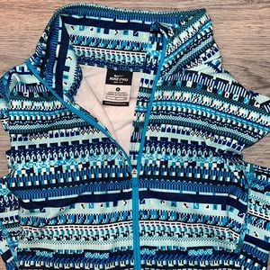 Blue Nike 1/2 zip pullover